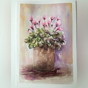 Floral Watercolor Painting